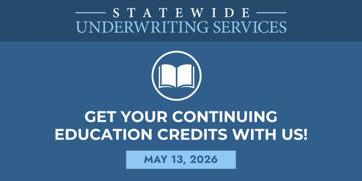 Save the Date for Continuing Education (CE) credits May 13, 2026